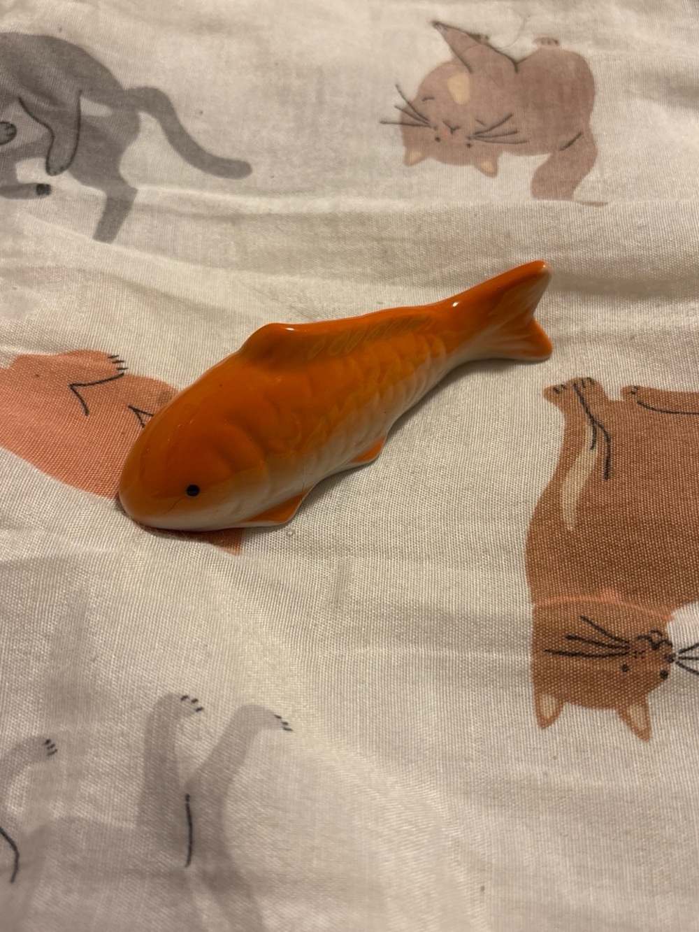 ceramic koi fish